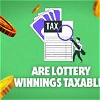 taxes on the lottery